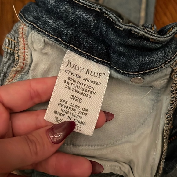 JUDY BLUE TUMMY CONTROL - Picture 2 of 4